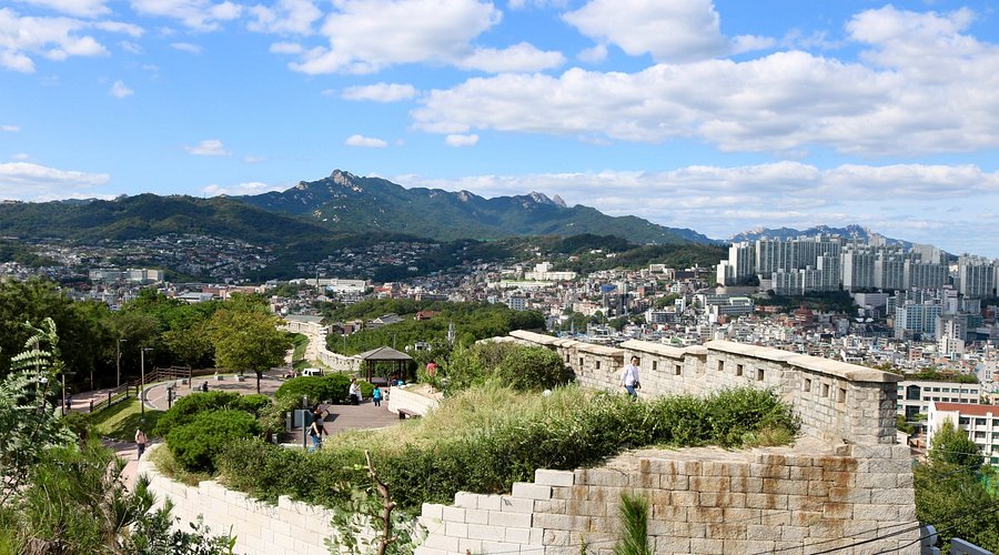 Seoul One Day Tour – Bukchon Hanok Village and city skyline